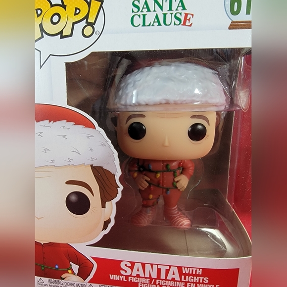 Santa with lights funko # 611 (nib)Brand new Santa pop played by Tim Allen. - Picture 3 of 7